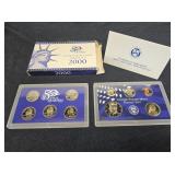 2000 US Mint Proof Set with COA