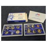 2005 US Mint Proof Set with COA