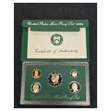 1994 US Mint Prood Set with COA