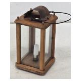 Primitive Miniature Wooden Candle Lantern