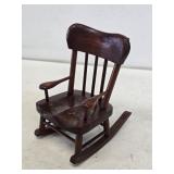Primitive Miniature Wooden Rocker