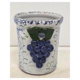 Stoneware Decorated Crock