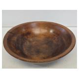 Early Primitive Wooden Dough Bowl