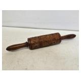 Early Wooden Springerle Rolling Pin