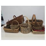 Assorted Gathering & Decorative Baskets