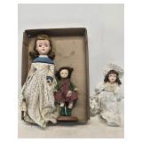 3 Vintage Dolls