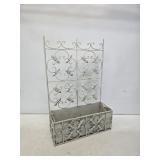 Wrought Iron Hanging Flower Planter