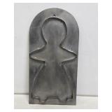 Large Primitive Gingerbread Girl Cookie Cutter