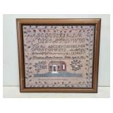 Early Framed Sampler