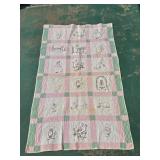 Hand-Stitched Baby Quilt