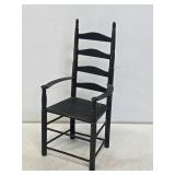 Primitive Wooden Doll Chair