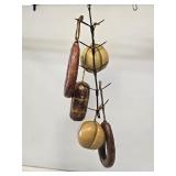 Primitive Corn Dryer with Artificial Items
