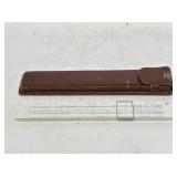 Post 1452WL Slide Rule with Sheathe & Manual