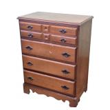 Mid-Century Maple 4 Drawer Chest