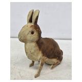 Early Paper Mache Easter Bunny Candy Container
