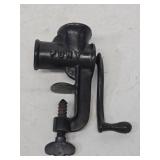 Early Miniature Salesman Sample Pony Meat Grinder