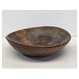 Early Primitive Wooden Dough Bowl