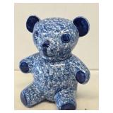 Vintage N.S Gustin Ceramic Teddy Bear Cookie Jar