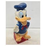 Vintage Donald Duck Rubber Coin Bank