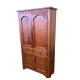 Tall Primitive Dish Cupboard