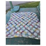 Hand-Stitched Bow Tie Quilt Top