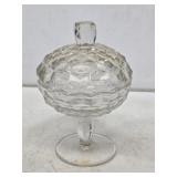 Fostoria Glass Covered Candy Dish