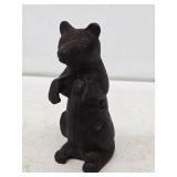 Cast Iron Bear Still Coin Bank