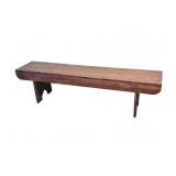 Primitive Poplar Crock Bench