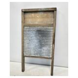 Primitive Wooden Washboard