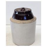 1 Gallon Stoneware Jar with Lid