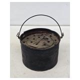 Small Primitive Metal Minnow Bucket