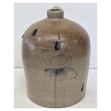 Early 3 Gallon Bee Sting Stoneware Jug