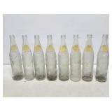 8 Tab Glass Soda Bottles