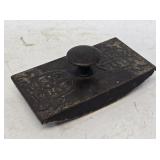 Early Brass Rocker Ink Blotter