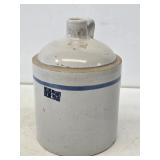 Blue Band Stoneware 1 Gallon Jug
