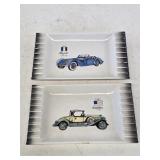 Vintage Classic Car Ash Trays