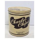 Charles Potato Chips Advertising Tin
