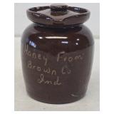Brown County Indiana Honey Pitcher