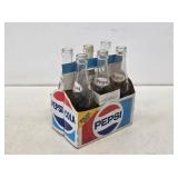 Pepsi-Cola 6 Pack Carrier with Bottles