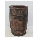 Primitive Wooden Nail Keg