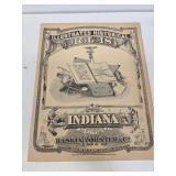 Large 1968 Copy of 1876 Indiana County Atlas