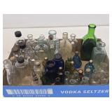 Early Small & Miniature Glass Medicine Bottles