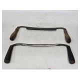2 Antique Draw Knives