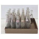 21 Vintage Pepsi-Cola Glass Soda Bottles
