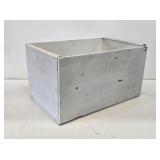 Primitive Painted Wooden Crate