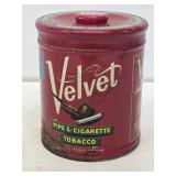 Velvet Tobacco Advertising Tin