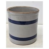 Blue Banded 1 Gallon Stoneware Crock