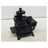 Cast Iron Miniature Queen Toy Cookstove