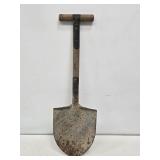 US Military Shovel with Wooden Handle