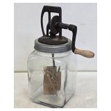 Dazey #20 2 Quart Glass Buttern Churn
